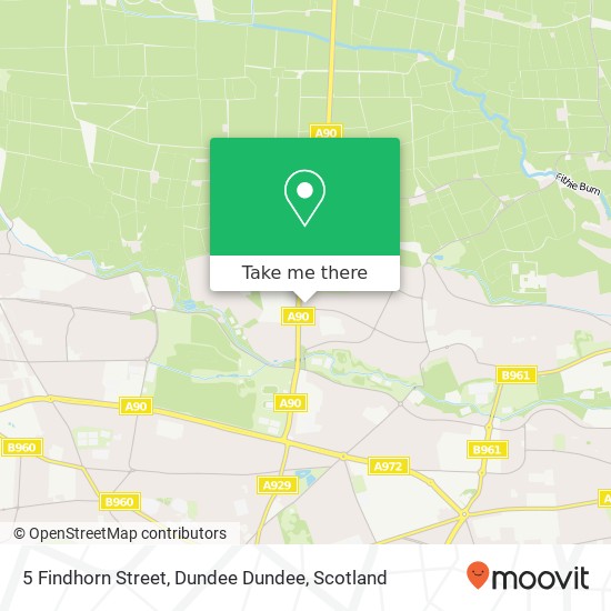 5 Findhorn Street, Dundee Dundee map