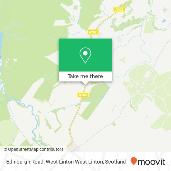 Edinburgh Road, West Linton West Linton map