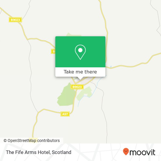 The Fife Arms Hotel map