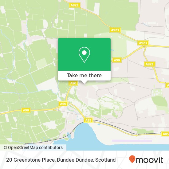20 Greenstone Place, Dundee Dundee map