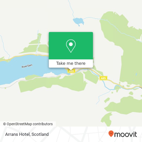 Arrans Hotel map