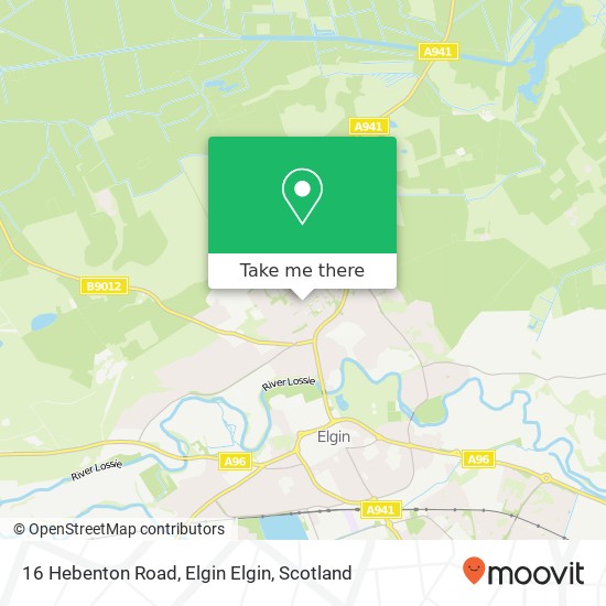 16 Hebenton Road, Elgin Elgin map