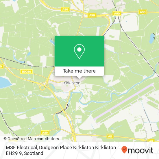 MSF Electrical, Dudgeon Place Kirkliston Kirkliston EH29 9 map