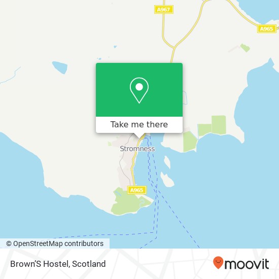 Brown’S Hostel map
