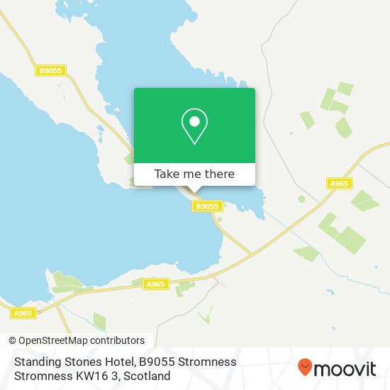 Standing Stones Hotel, B9055 Stromness Stromness KW16 3 map
