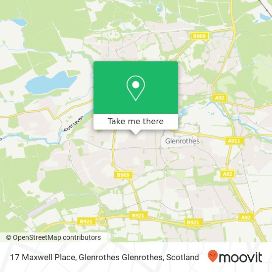 17 Maxwell Place, Glenrothes Glenrothes map