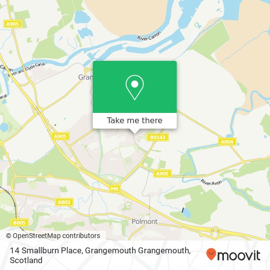 14 Smallburn Place, Grangemouth Grangemouth map
