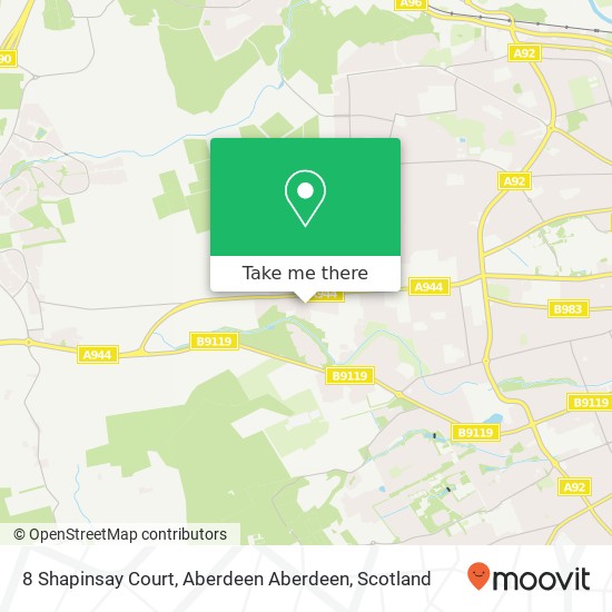 8 Shapinsay Court, Aberdeen Aberdeen map