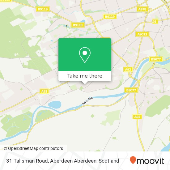 31 Talisman Road, Aberdeen Aberdeen map