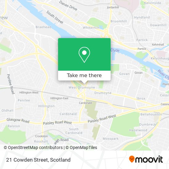 21 Cowden Street map