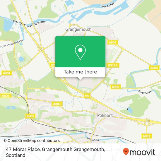 47 Morar Place, Grangemouth Grangemouth map