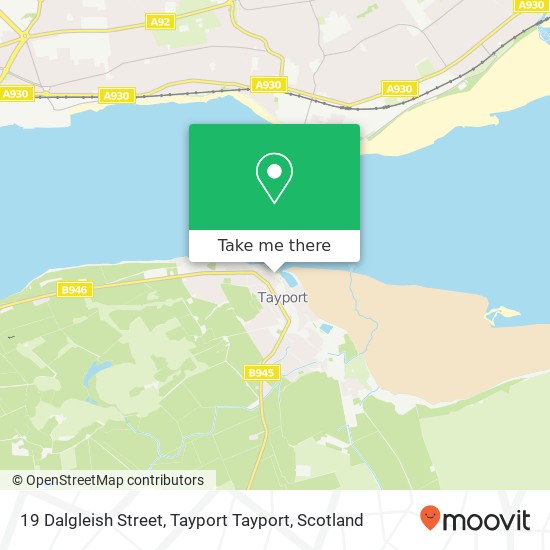 19 Dalgleish Street, Tayport Tayport map