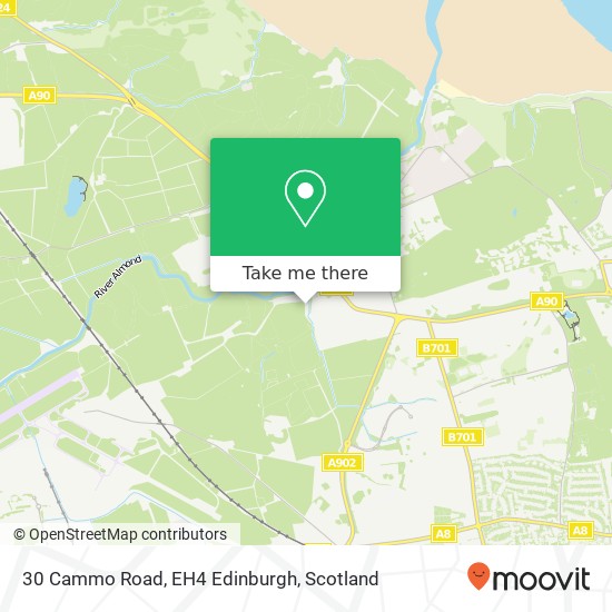 30 Cammo Road, EH4 Edinburgh map