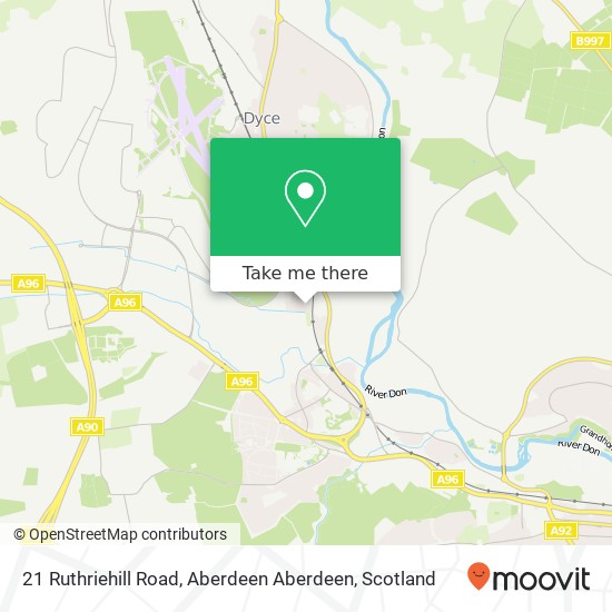 21 Ruthriehill Road, Aberdeen Aberdeen map