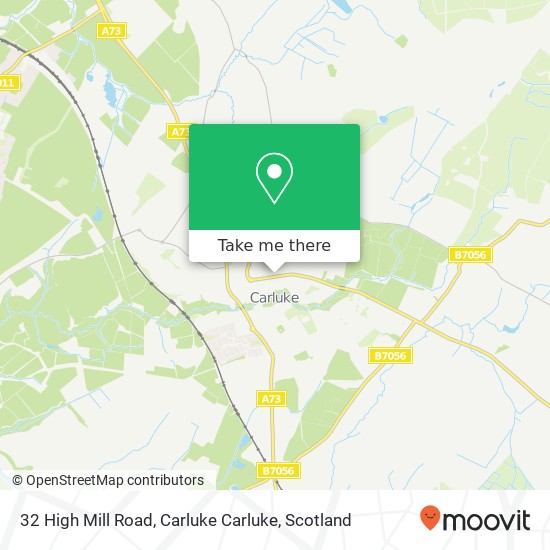 32 High Mill Road, Carluke Carluke map
