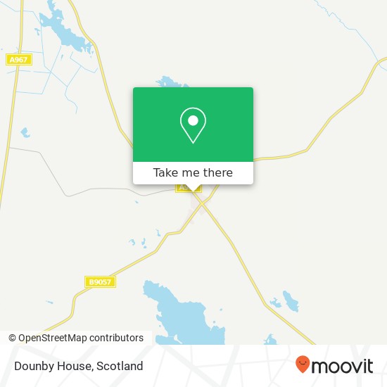 Dounby House map