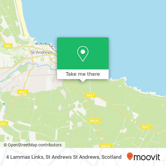 4 Lammas Links, St Andrews St Andrews map