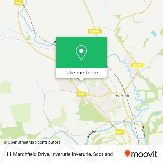 11 Marchfield Drive, Inverurie Inverurie map