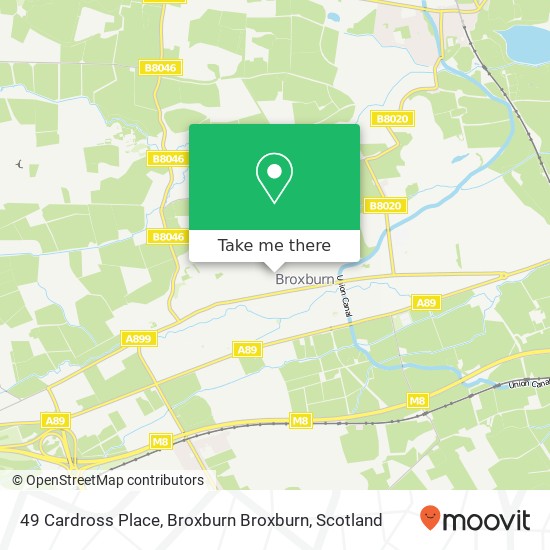 49 Cardross Place, Broxburn Broxburn map