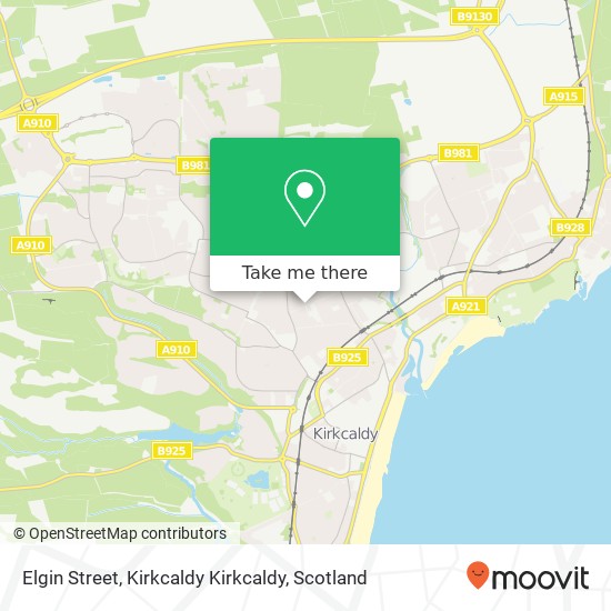 Elgin Street, Kirkcaldy Kirkcaldy map