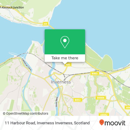 11 Harbour Road, Inverness Inverness map