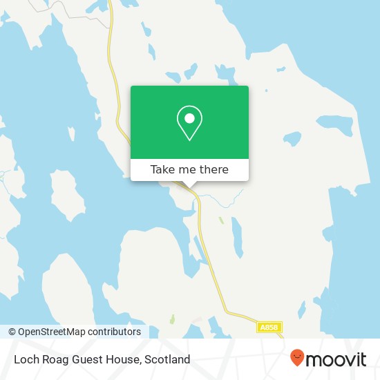 Loch Roag Guest House map