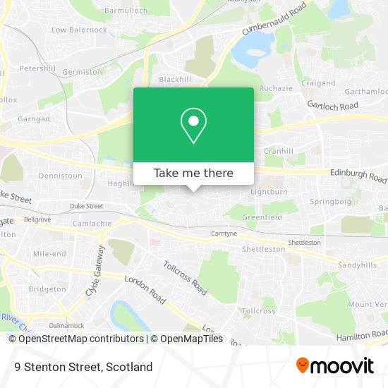 9 Stenton Street map