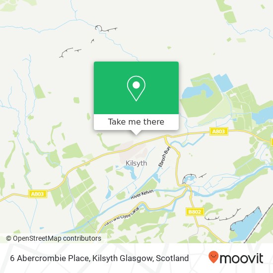 6 Abercrombie Place, Kilsyth Glasgow map