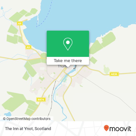 The Inn at Ynot map
