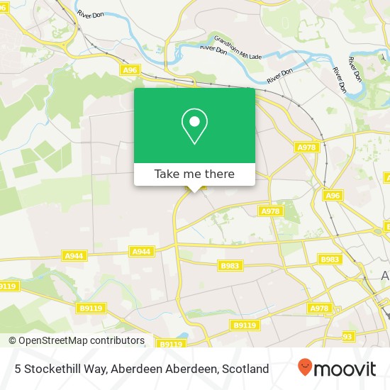 5 Stockethill Way, Aberdeen Aberdeen map