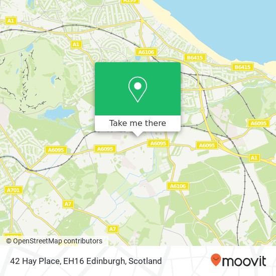 42 Hay Place, EH16 Edinburgh map