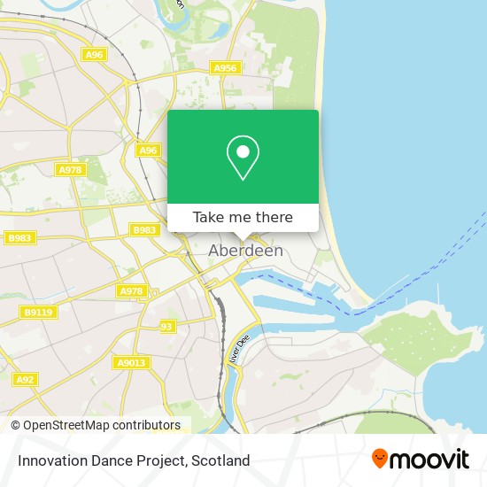 Innovation Dance Project map