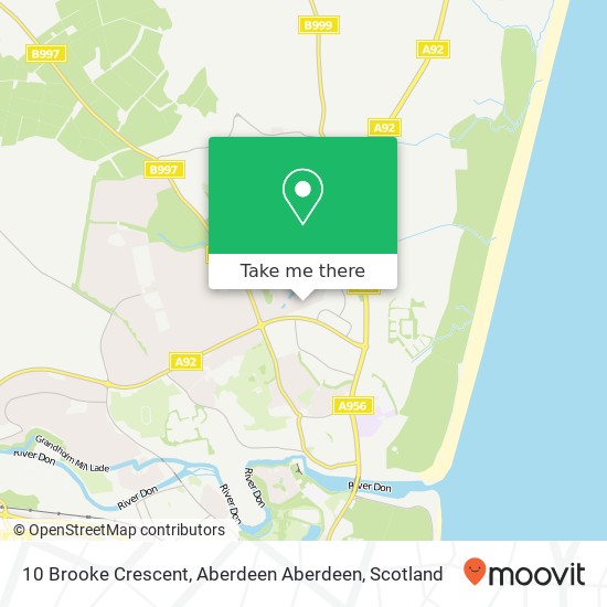 10 Brooke Crescent, Aberdeen Aberdeen map