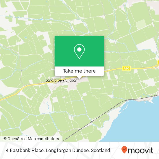 4 Eastbank Place, Longforgan Dundee map