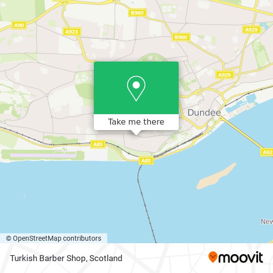 Turkish Barber Shop map