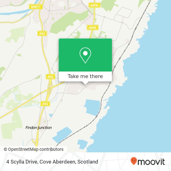 4 Scylla Drive, Cove Aberdeen map