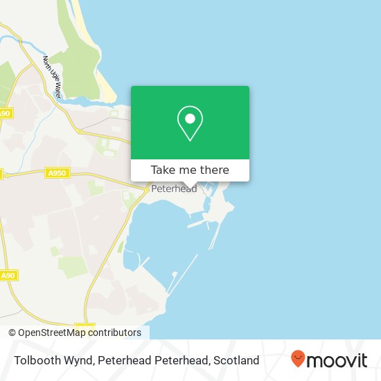 Tolbooth Wynd, Peterhead Peterhead map