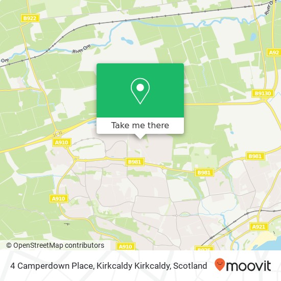 4 Camperdown Place, Kirkcaldy Kirkcaldy map
