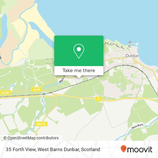 35 Forth View, West Barns Dunbar map