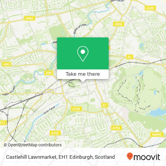 Castlehill Lawnmarket, EH1 Edinburgh map