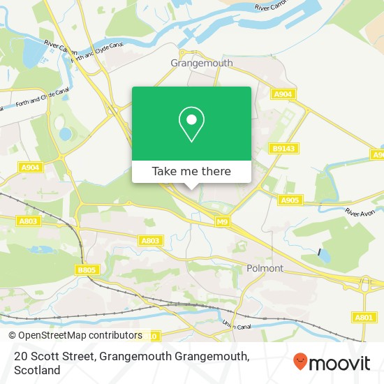 20 Scott Street, Grangemouth Grangemouth map