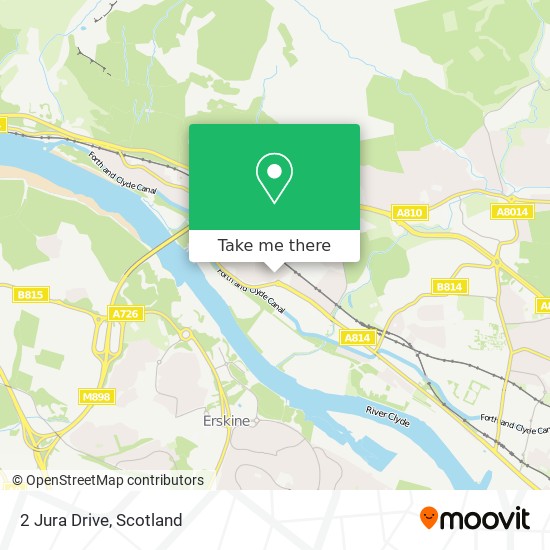 2 Jura Drive map
