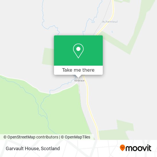 Garvault House map