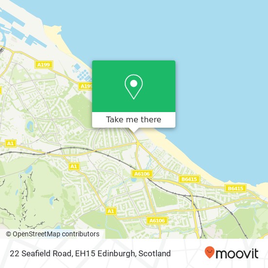 22 Seafield Road, EH15 Edinburgh map