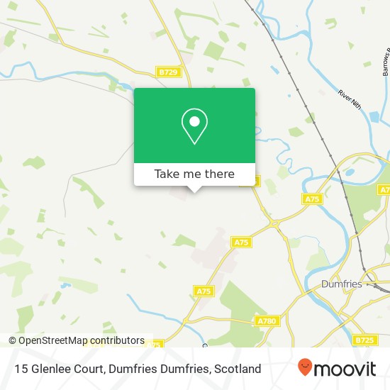 15 Glenlee Court, Dumfries Dumfries map