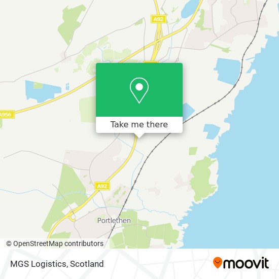 MGS Logistics map