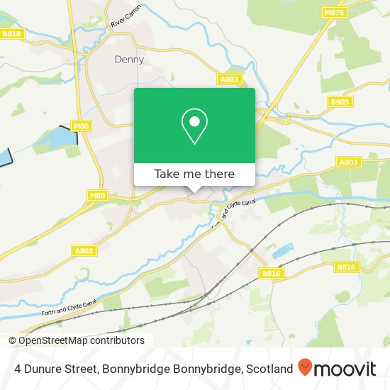 4 Dunure Street, Bonnybridge Bonnybridge map