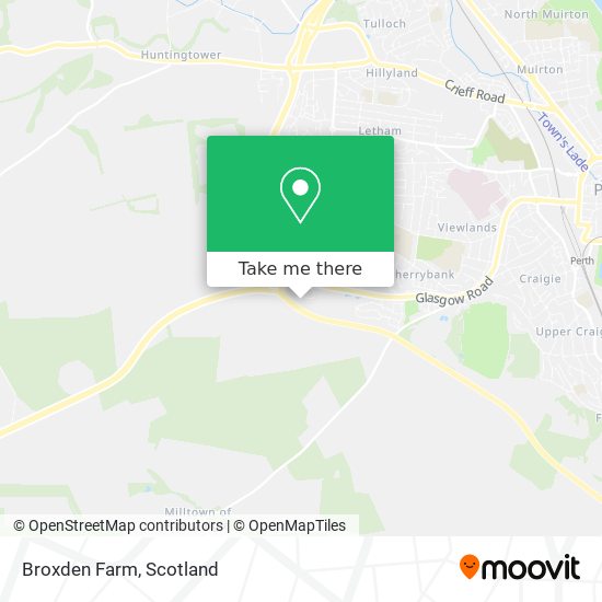 Broxden Farm map
