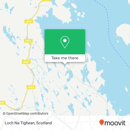 Loch Na Tighean map