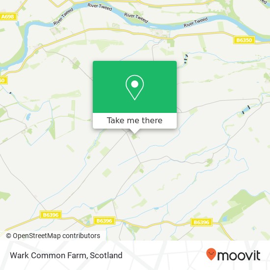 Wark Common Farm map